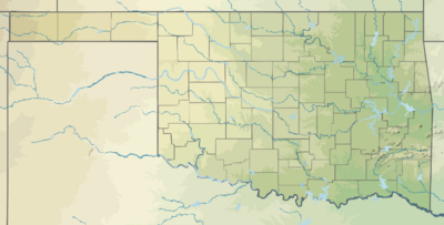 USA Oklahoma relief location map.svg