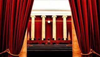 The interior of the United States Supreme Court