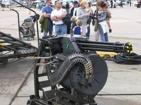 An M61 Vulcan at the Miramar Airshow