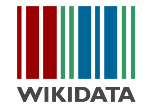 Logo of Wikidata, a bar code with red, green, and blue stripes