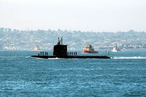 Swedish attack submarine HMS Gotland.jpg