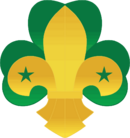 WikiProject Scouting fleur-de-lis dark.svg